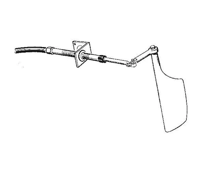 Ultraflex Motorschachthalterung/Steuerung S55S