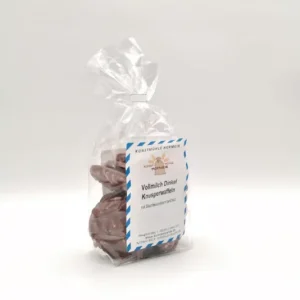 Vollmilch Dinkelknusperwaffeln mit Mandelsplittern