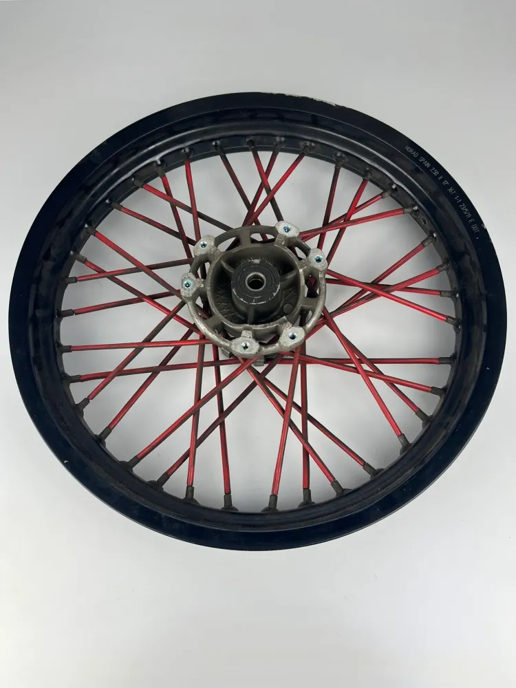 vordere Speichenfelge, Derbi/Aprilia/Gilera, 17Z, 15mm Achsdurchmesser