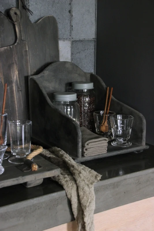 Vorratsglas Kaffee (rechts)