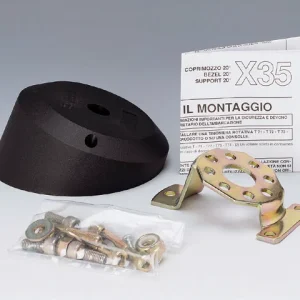 X35 Montageflansch 20°