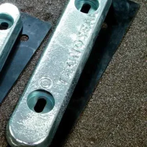 Zink für Vetus 35 x 72 x 350 mm