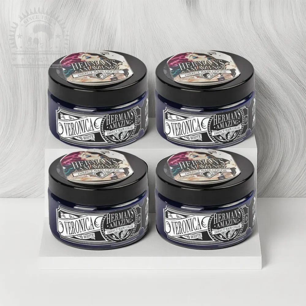 4er-Sparset VERONICA WHITE TONER Haartönung Herman's Amazing