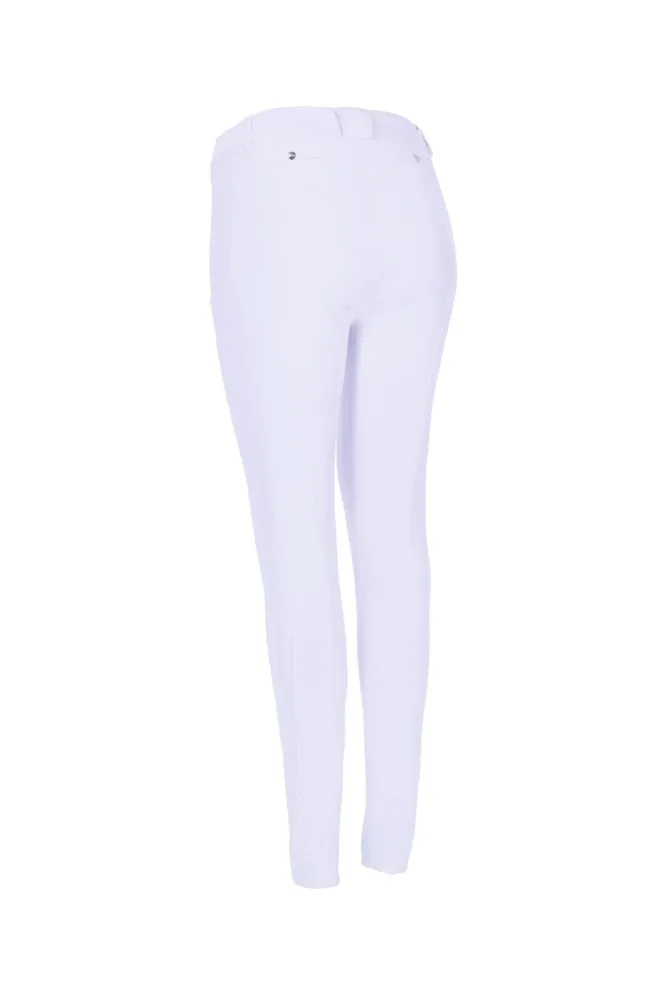 Air Sporty Pro Damen-Reitleggings mit Vollbesatz White 38
