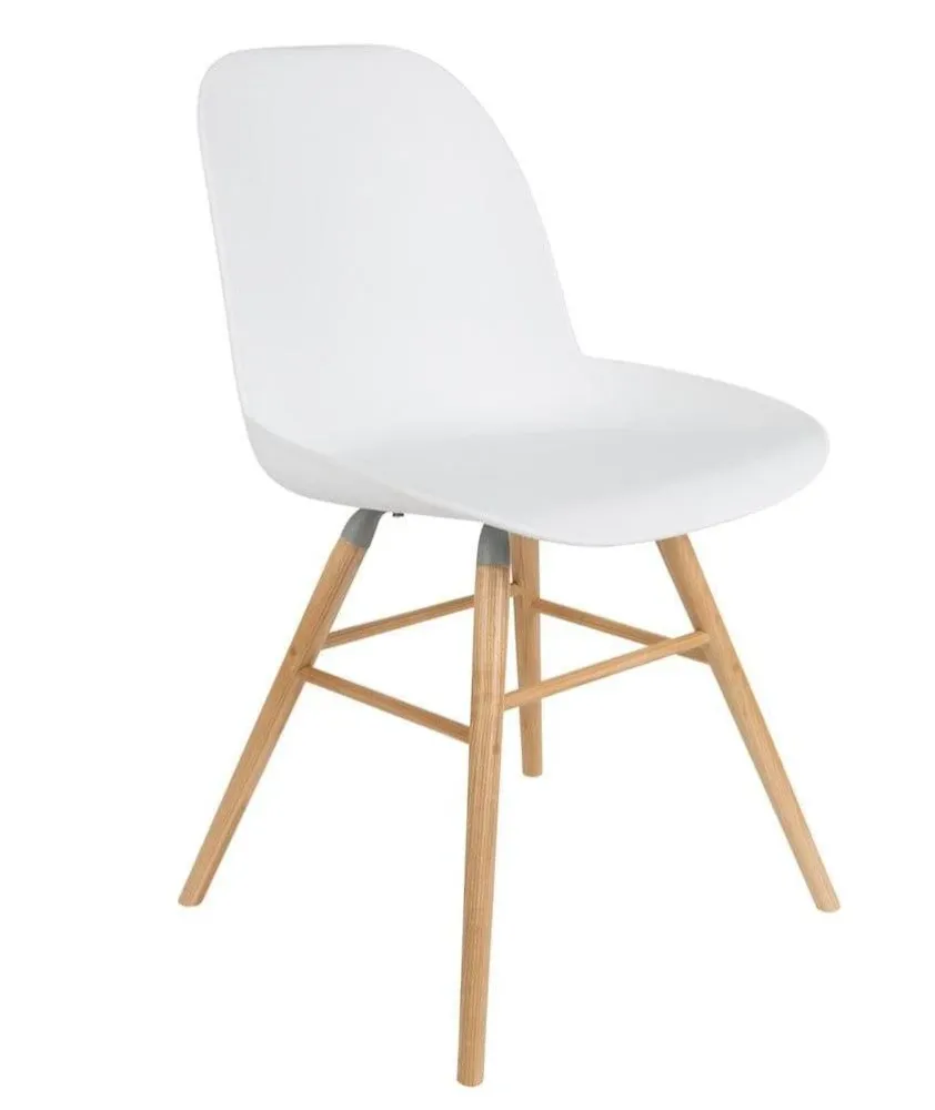Albert Kuip White Chair