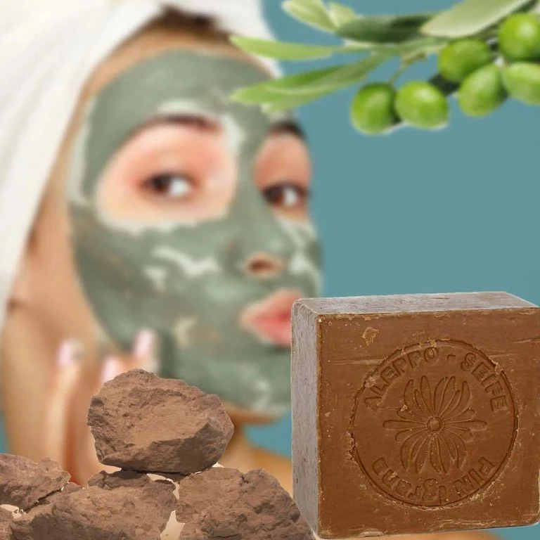 Aleppo Terra Rossa Peeling-Seife