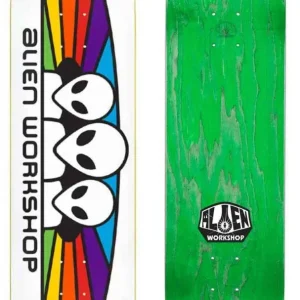 Alien Workshop Spectrum 7.75 Deck White