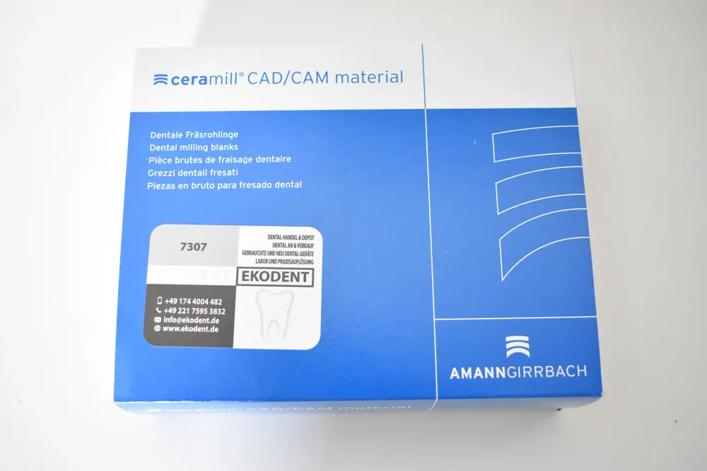 Amann Girrbach Ceramill CAD/CAM material Zolid HT+ white 71x20
