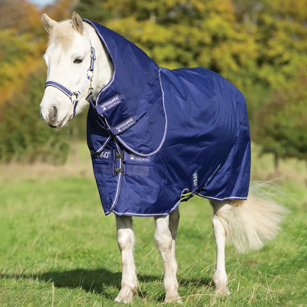 Amigo Hero 900 Plus Pony inkl. abnehmbarem Halsteil, 200g Aqua Blue/Ivory White 80