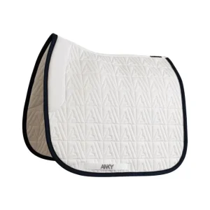 ANKY Dressur-Twill Schabracke White/Navy WB