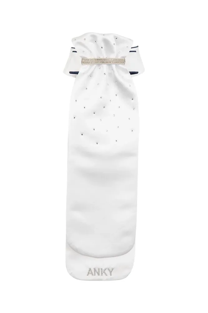 ANKY Multifit Plastron mit abnehmbarem Kragen White/Navy M