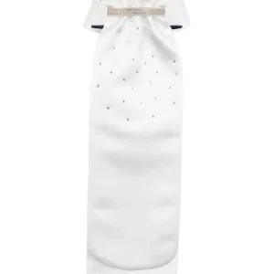 ANKY Multifit Plastron mit abnehmbarem Kragen White/Navy S