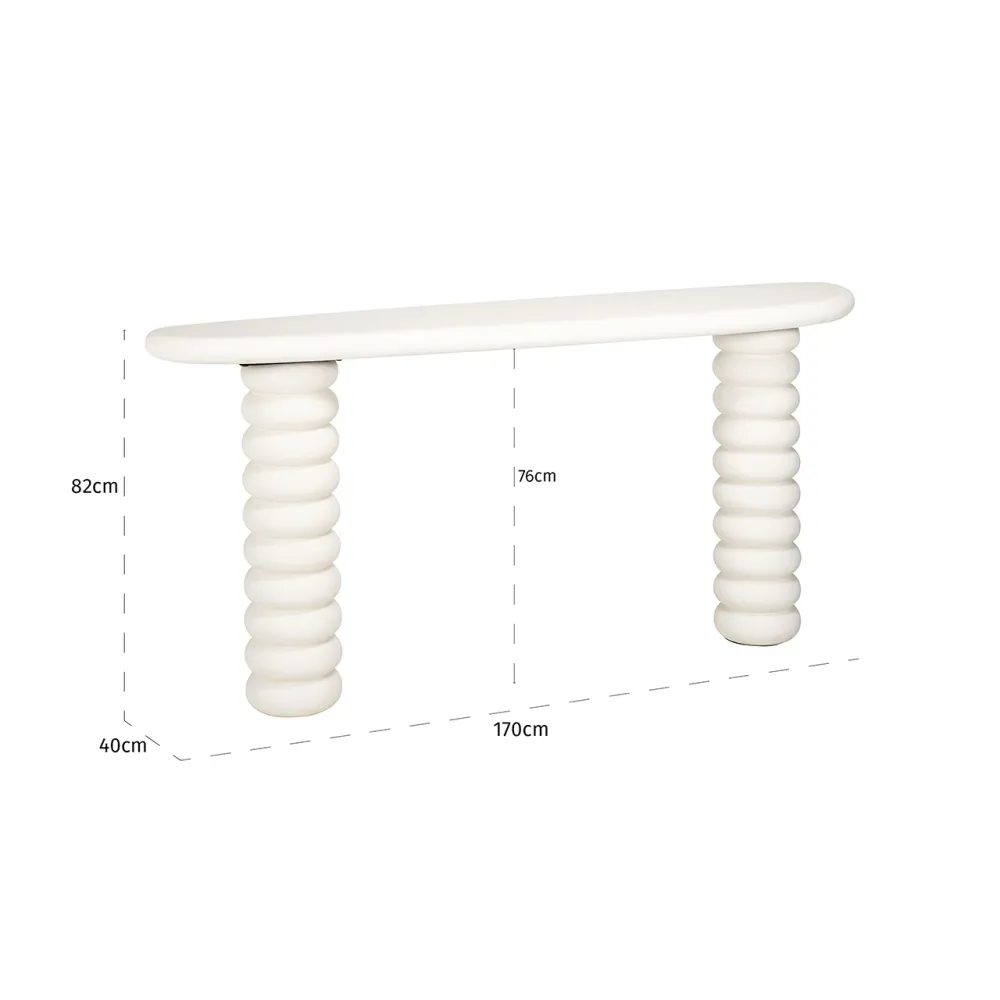Anrichte Bloomstone 170x80 (White)