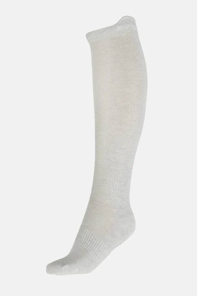 Aria Sportsocken fürs Reiten White Grey Melange 35-38