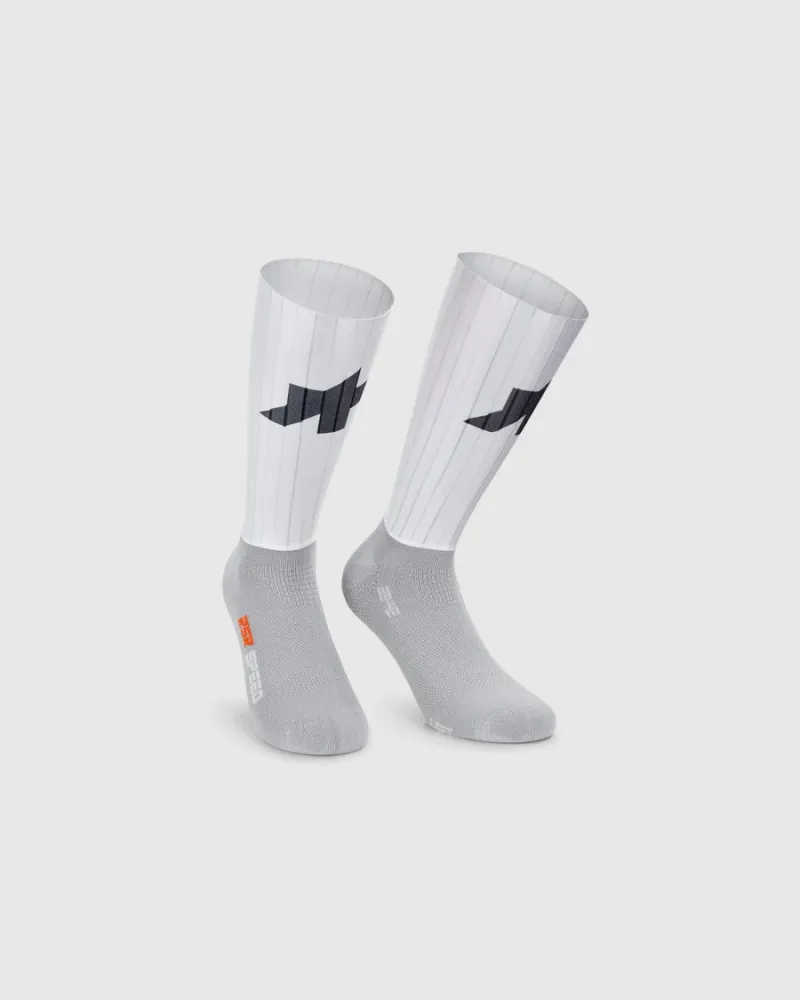 ASSOS RSR Speed Socks S11 Unisex White Series 0