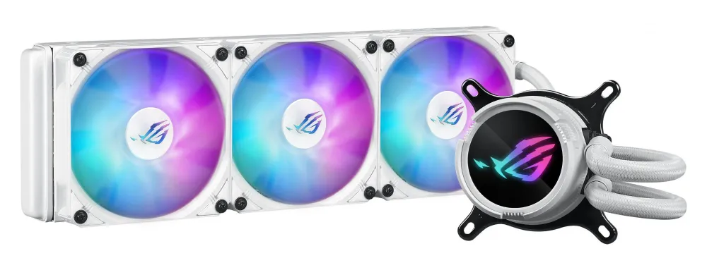 ASUS ROG STRIX LC III 360 ARGB WHITE EDITION AiO-Flüssigkeitskühler