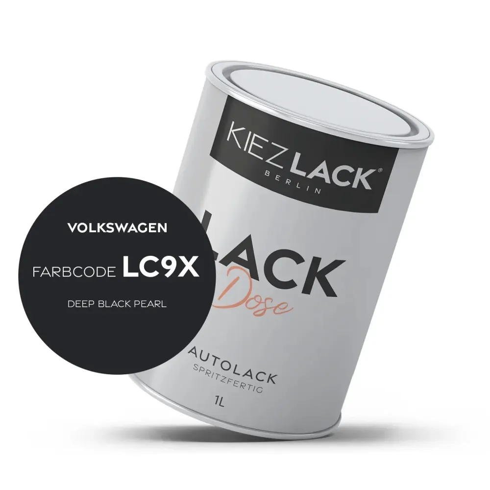 1K Autolack Lackdose Basislack spritzfertig Volkswagen LC9A PURE WHITE