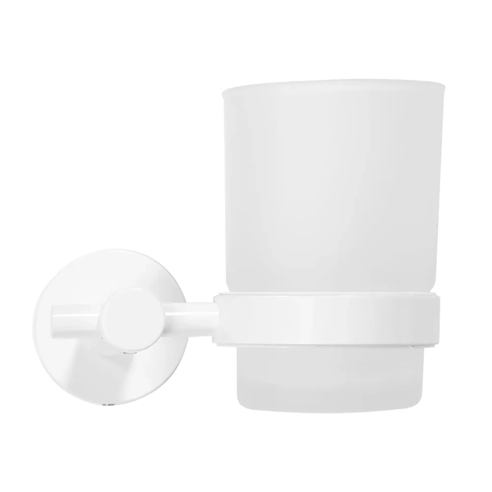 Badezimmer-becher White 322233b Leo