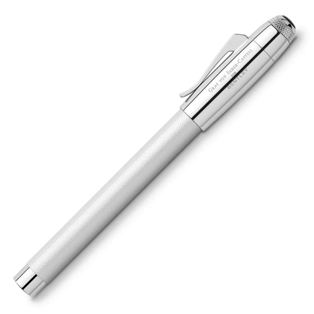 BENTLEY White Satin Füllfederhalter*****