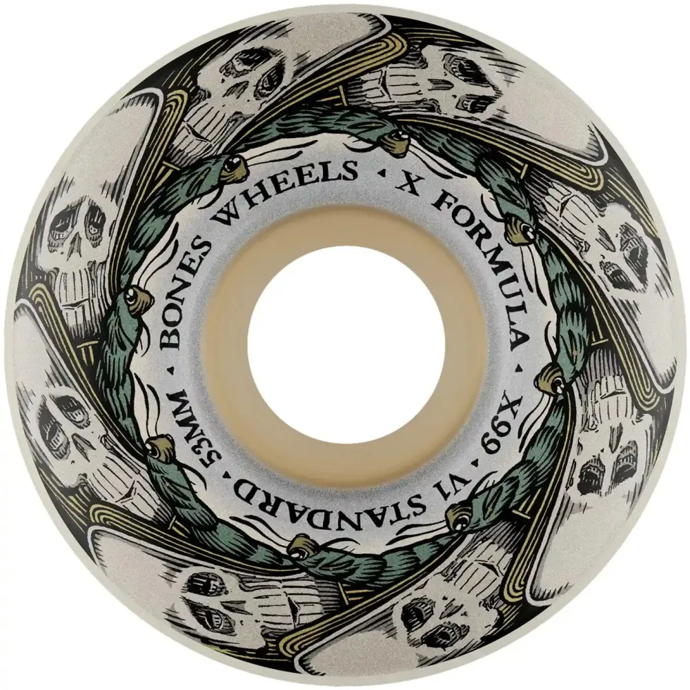 Bones 52mm 99A V1 X-Formula Butterfly Effect Wheels