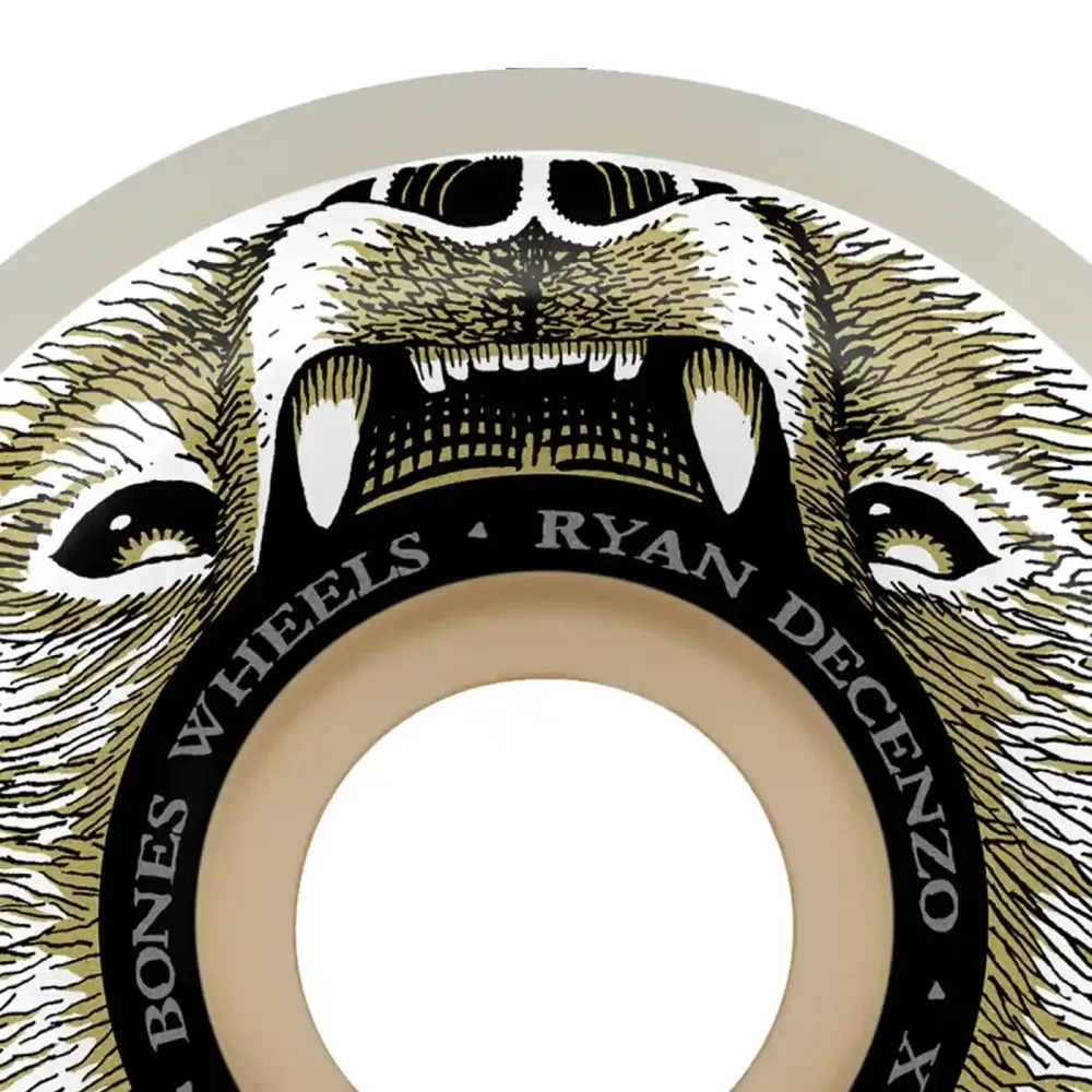 Bones 52mm 99A V5 X-Formula Sidecut Decenzo Bear Grills Wheels