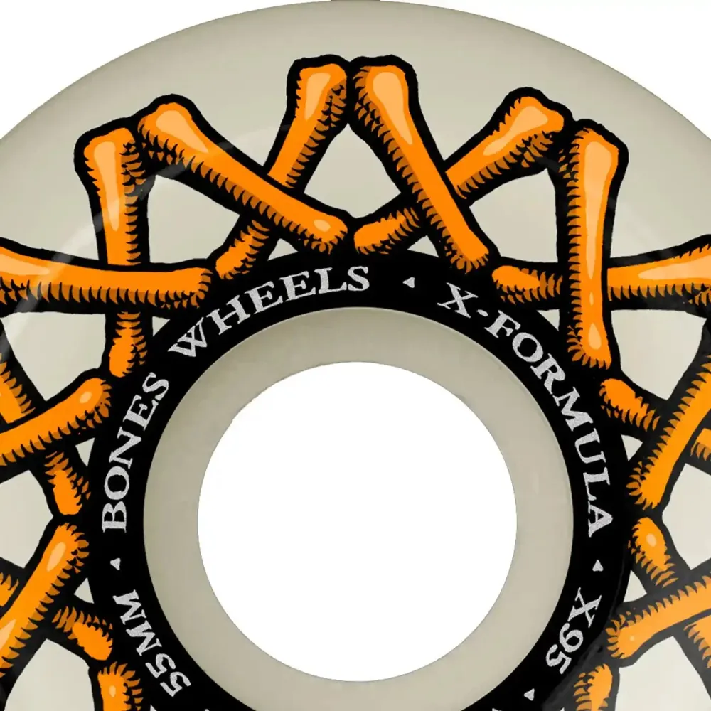 Bones 54mm 95A V6 X-Formula XF Wide Cut Wheels