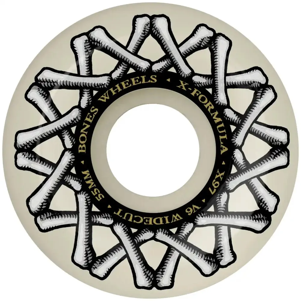 Bones 55mm 97A V6 X-Formula XF Wide Cut Wheels
