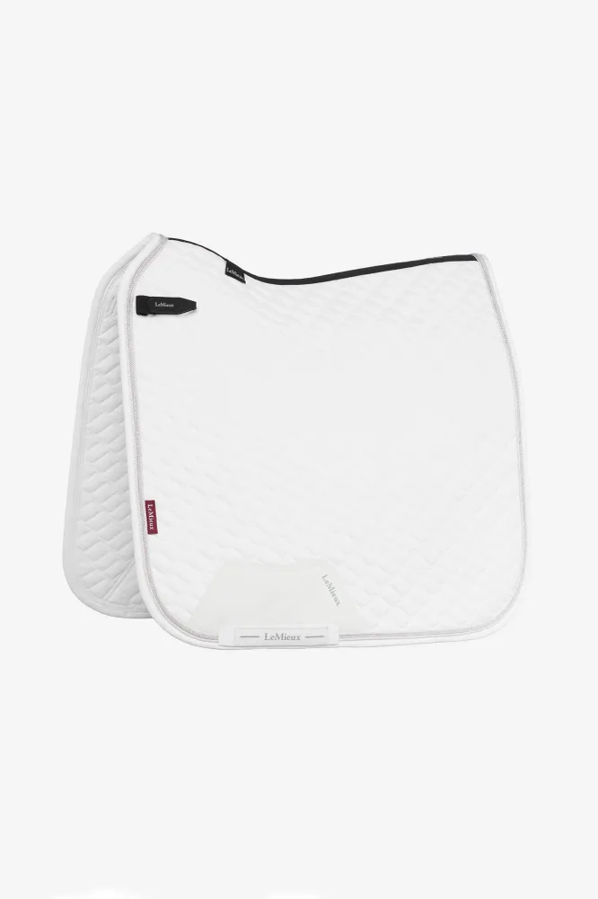 Brilliance Dressur Schabracke quadratisch White L