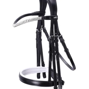 Brindisi Kandare black/white/silver V