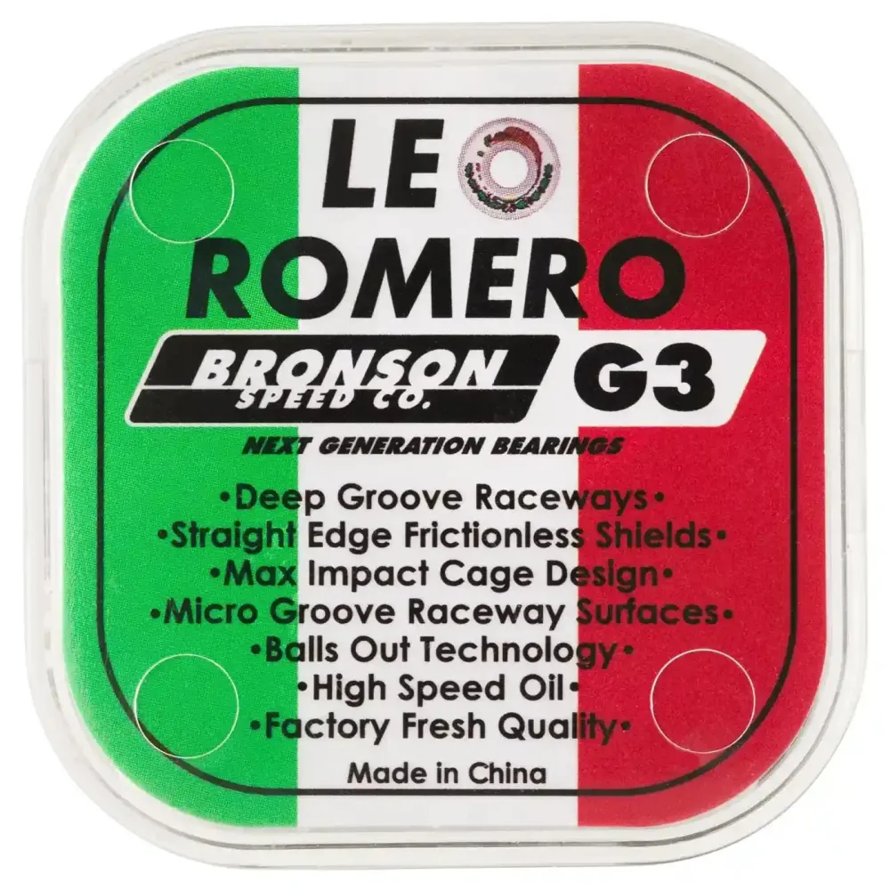 Bronson Leo Romero Pro G3 Speed Bearings