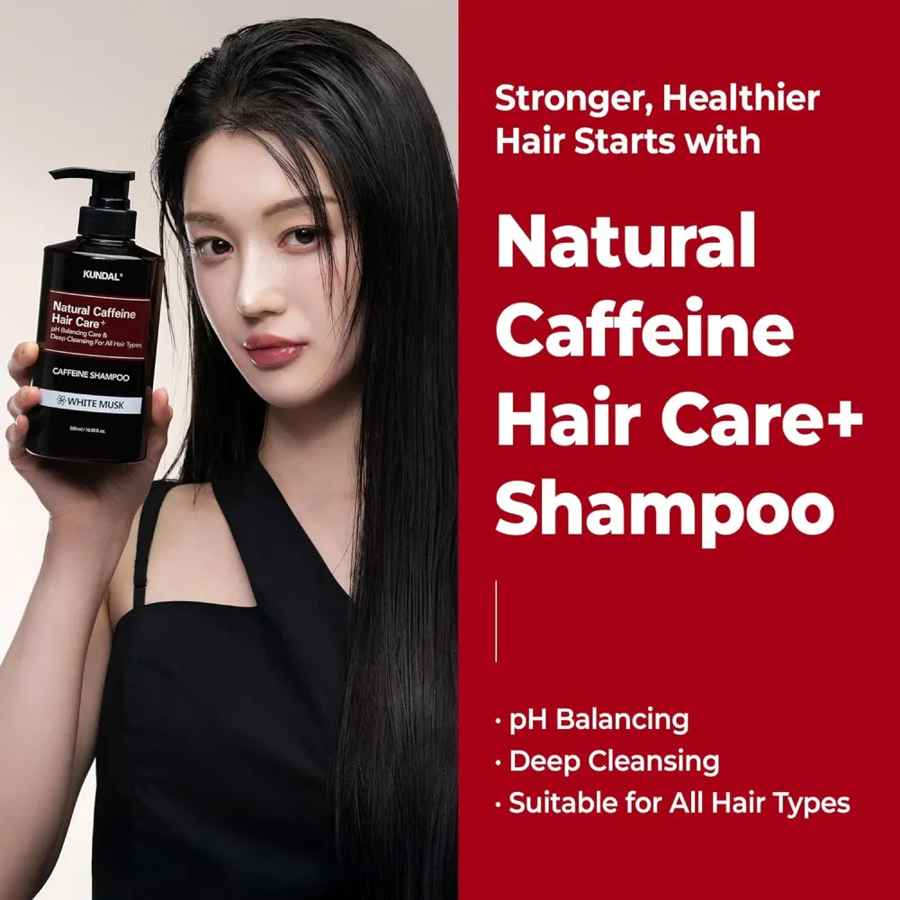 Caffeine Shampoo White Musk