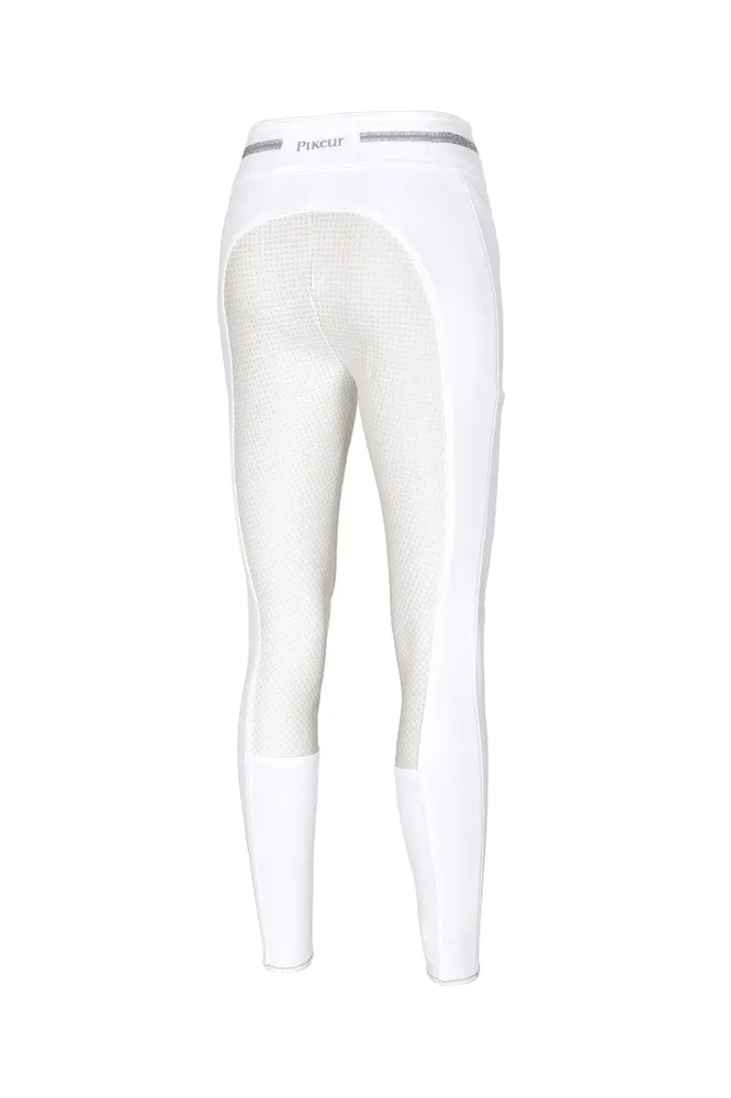 Calanja Grip Damen Reithose mit Vollbesatz White 48