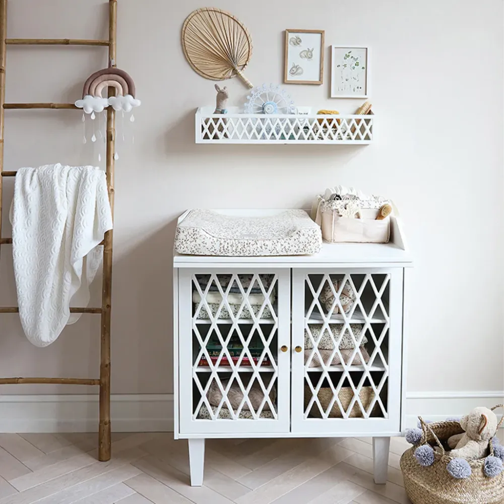Cam Cam Copenhagen, Regal 'HARLEQUIN', White
