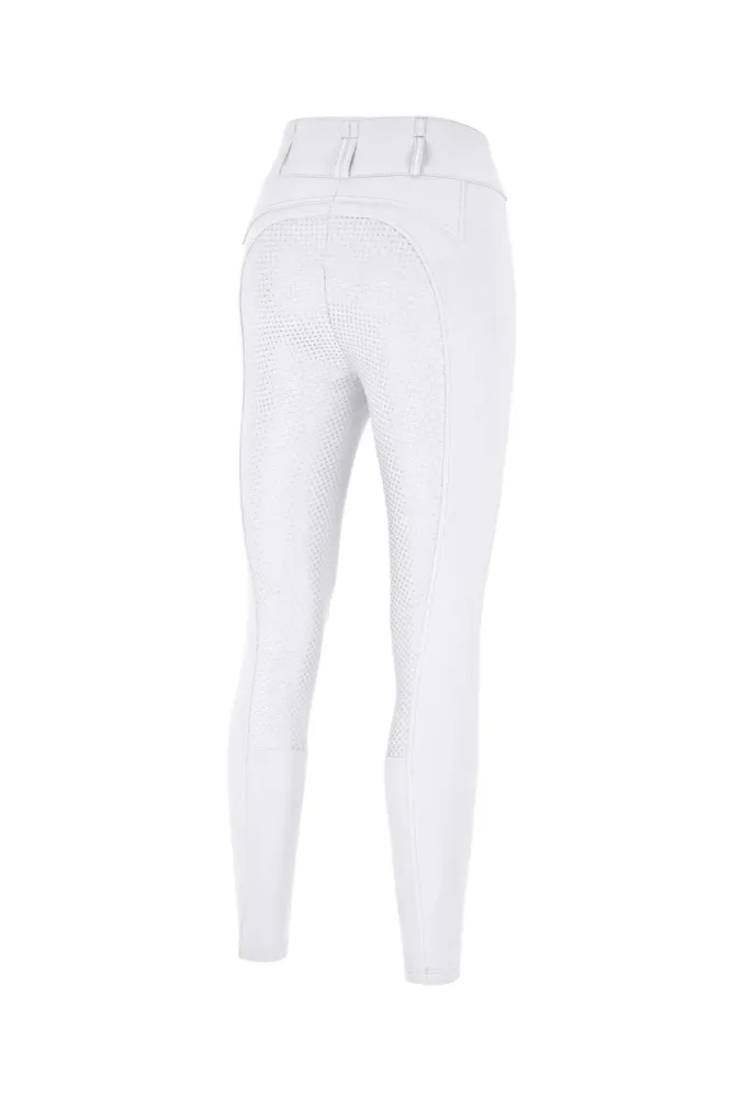 Candela Damen Reithose mit Vollbesatz White 36