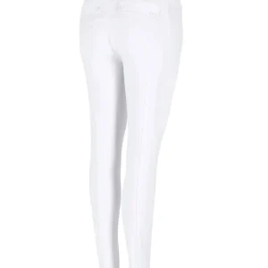 Carola Pro Damen-Reithose mit Vollbesatz Optical White 38