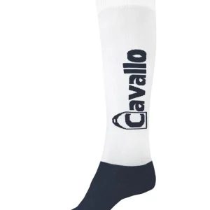 CavalSimo Socken White/Dark Blue 38