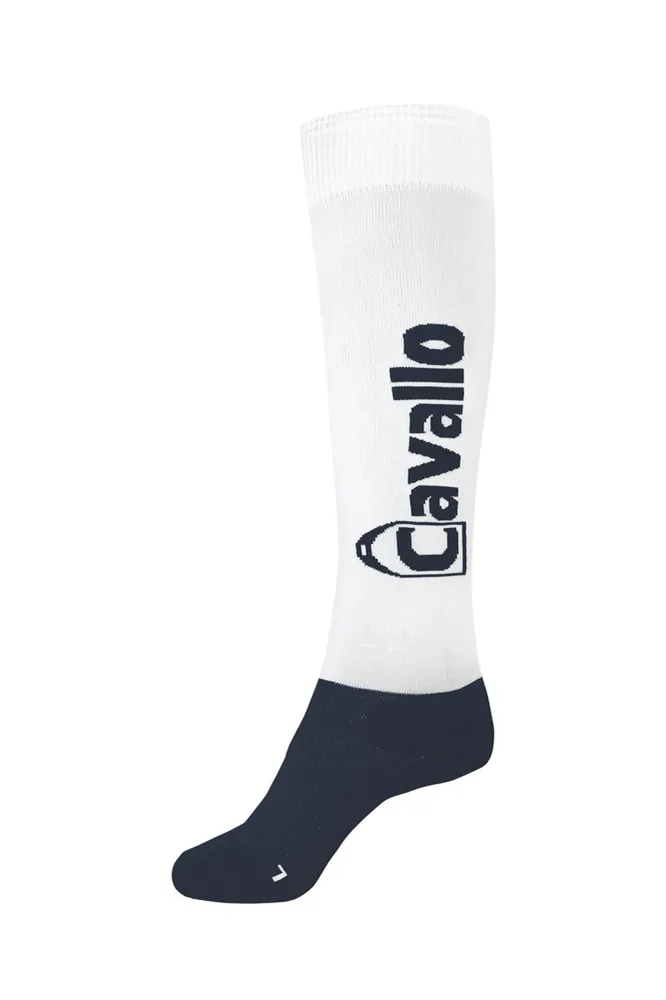 CavalSimo Socken White/Dark Blue 38