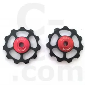 C-Bear Alloy Pulley Ceramic Schaltungsrädchen Shimano/Sram 10-11-fach (Pull-Alu)