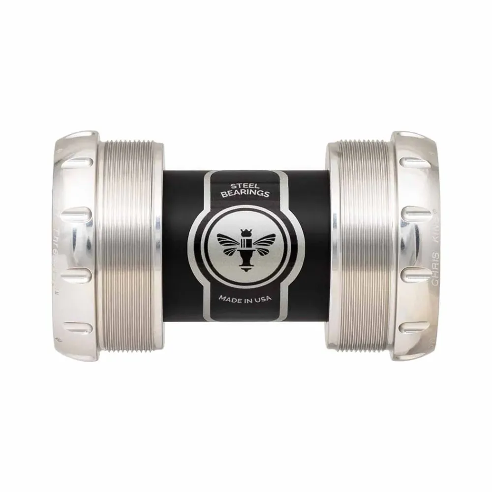 CHRIS KING ThreadFit T47 30X 68/73mm Ceramic Silver Tretlagergehäuse