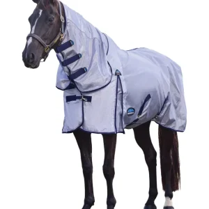 ComFiTec Hexi Shield Fliegendecke Kombi mit festem Hals, 0 g Silver/Navy/White 150