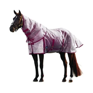 ComFiTec Ripshield Fliegendecke mit abnehmbarem Hals, 0 g White/Burgundy 140