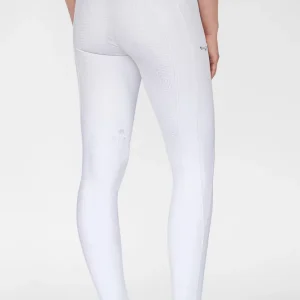 Comfort Ride Glam Damen Reithose mit Vollbesatz White 40