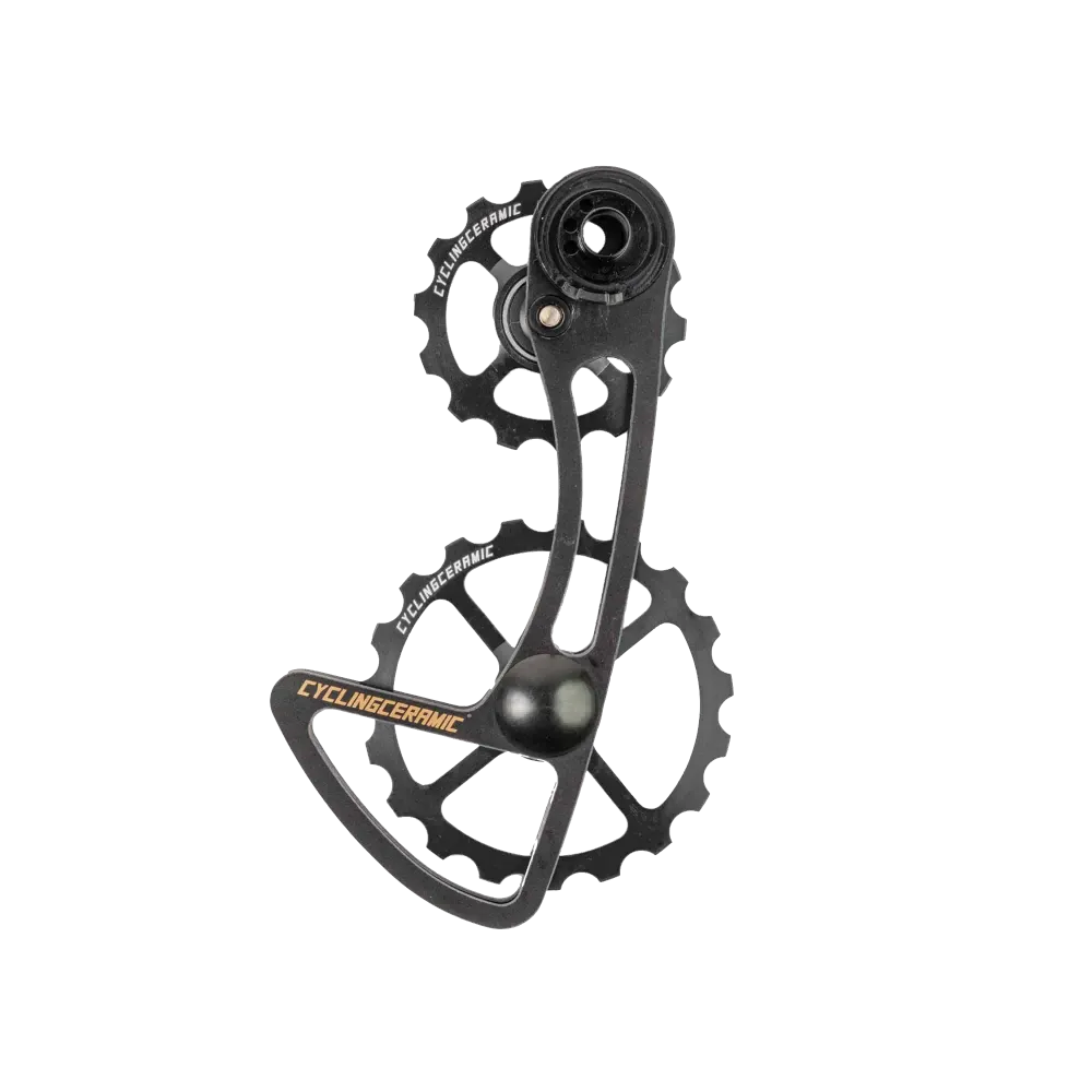 CYCLING CERAMIC Oversize-Schaltauge für Campagnolo 12V Méca Schwarz