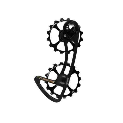 CYCLING CERAMIC Oversize-Schaltauge für Sram Mecha 11V RIVAL / FORCE / RED Schwarz