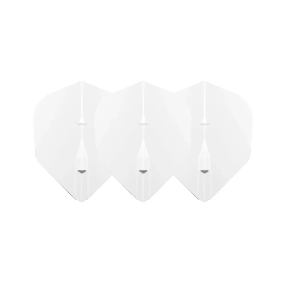 Dart Flights L-Style L3EZ Shape White
