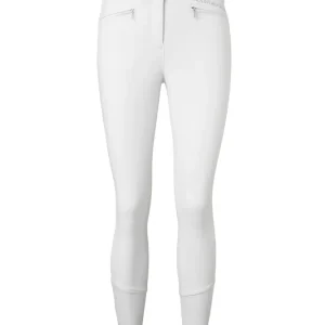Diana Damen Reithose mit Vollbesatz White 48