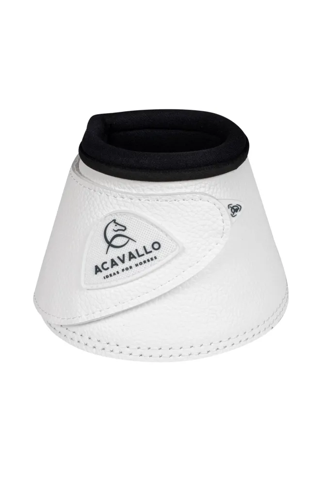 Eco-Leder Glockenstiefel White XL