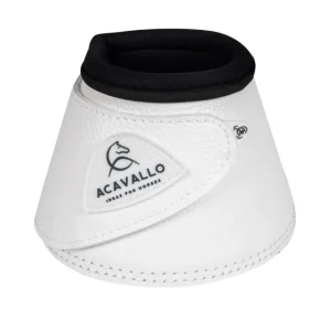 Eco-Leder Glockenstiefel White XL
