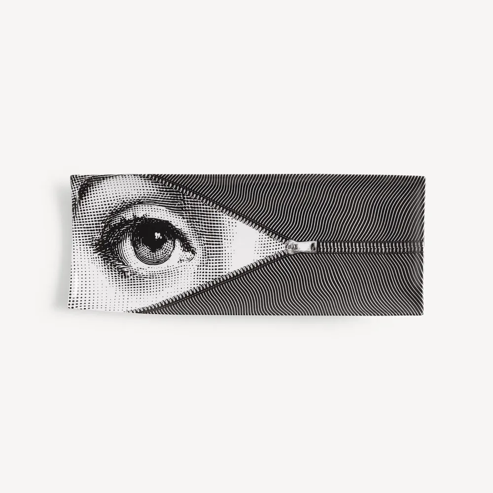 Fornasetti Rechtecktablett Thema und Variationen Nr. 401