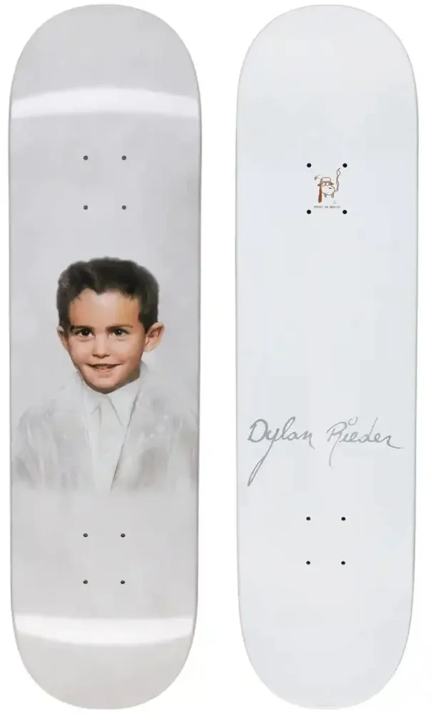 Fucking Awesome Dylan 8.5 Deck White Dip